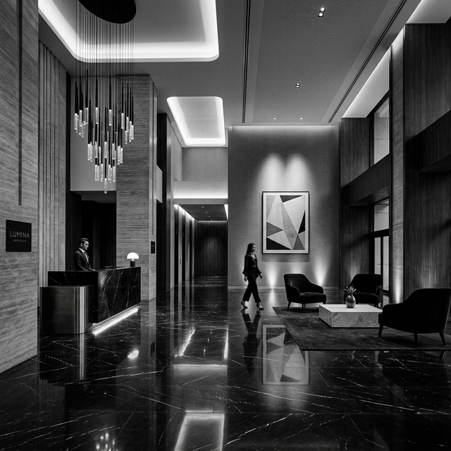 Lumina Hospitality – Brand Identity